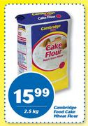 Cambridge Food Cake Wheat Flour-2.5kg