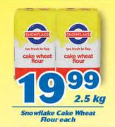 Snowflake Cake Wheat Flour-2.5kg Each
