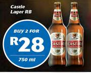 Castle Lager RB-2x750ml 