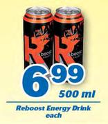 Reboost Energy Drink-500ml Each