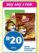 Simba Potato Chips-125g