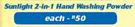 Sunlight 2 In 1 Hand Washing Powder-3kg Each