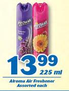 Airoma Air Freshener-225ml Each