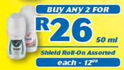 Shield Roll On-50ml Each