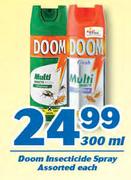 Doom Insecticide Spray-300ml Each