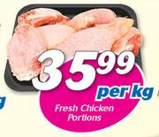 Fresh Chicken Portions-Per kg