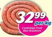 Cambridge Food Best Braaiwors-Per kg