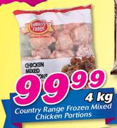 Country Range Frozen Mixed Chicken Portions-4kg