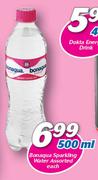 Bonaqua Sparkling Water Assorted-500ml Each