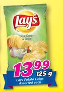 Lays Potato Chips Assorted-125g Each