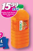 Darling Fruit Nectar Blend Assorted-1.5Ltr Each