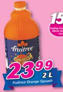 Fruitree Ornage Squash-2Ltr