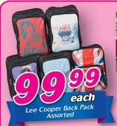 Lee Cooper Backpack Assorted-Each