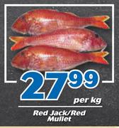 Red Jack/Red Mullet-Per kg