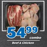 Beef & Chicken Combo