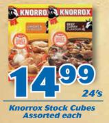 Knorrox Stock Cubes 24’s-Each