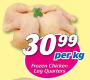 Frozen Chicken Leg Quarters-Per kg
