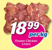 Frozen Chicken Livers-Per kg