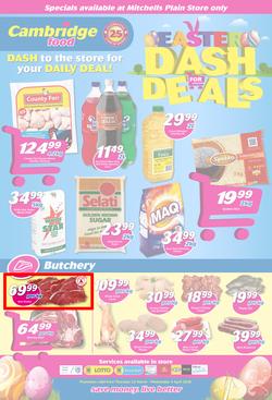 Cambridge Food Mitchells Plain : Dash for Deals (22 March - 4 April 2018), page 1