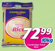 Cambridge Food Rice-10kg