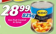 Koo Fruit Cocktail In Syrup-825g