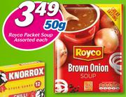 Royco Packet Soup-50g Each