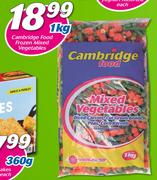 Cambridge Food Frozen Mixed Vegetables-1kg