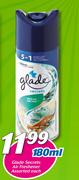 Glade Secrets Air Freshener-180ml Each