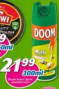 Doom Insect Spray-300ml Each