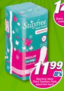 Stayfree Maxi Thick Sanitary Pads 8’s