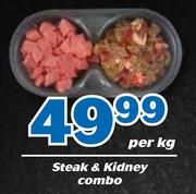 Steak & Kidney-Per Kg