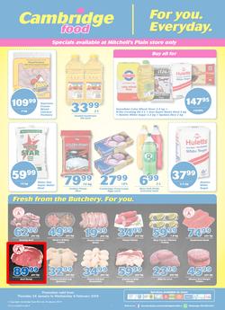Cambridge Food Mitchells Plain : January Month End (24 Jan - 6 Feb 2019), page 1
