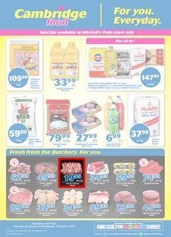 Cambridge Food Mitchells Plain : January Month End (24 Jan - 6 Feb 2019), page 1