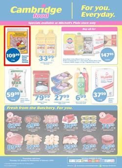 Cambridge Food Mitchells Plain : January Month End (24 Jan - 6 Feb 2019), page 1