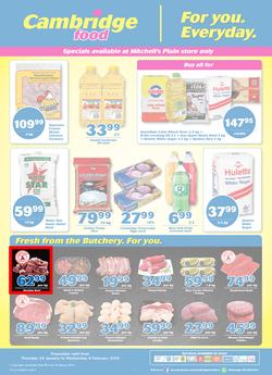Cambridge Food Mitchells Plain : January Month End (24 Jan - 6 Feb 2019), page 1