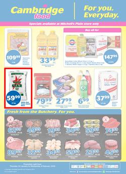 Cambridge Food Mitchells Plain : January Month End (24 Jan - 6 Feb 2019), page 1