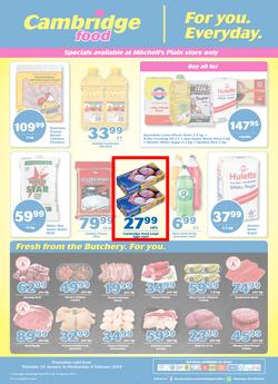 Cambridge Food Mitchells Plain : January Month End (24 Jan - 6 Feb 2019), page 1
