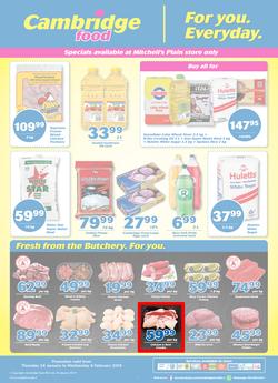 Cambridge Food Mitchells Plain : January Month End (24 Jan - 6 Feb 2019), page 1