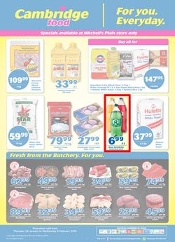 Cambridge Food Mitchells Plain : January Month End (24 Jan - 6 Feb 2019), page 1