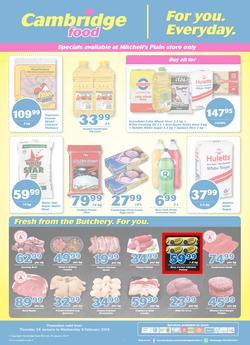 Cambridge Food Mitchells Plain : January Month End (24 Jan - 6 Feb 2019), page 1