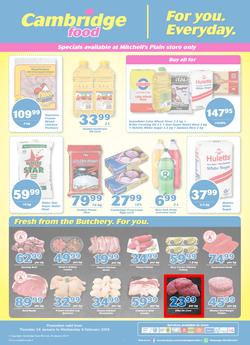 Cambridge Food Mitchells Plain : January Month End (24 Jan - 6 Feb 2019), page 1