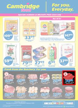 Cambridge Food Mitchells Plain : January Month End (24 Jan - 6 Feb 2019), page 1