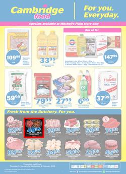 Cambridge Food Mitchells Plain : January Month End (24 Jan - 6 Feb 2019), page 1