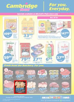 Cambridge Food Mitchells Plain : January Month End (24 Jan - 6 Feb 2019), page 1
