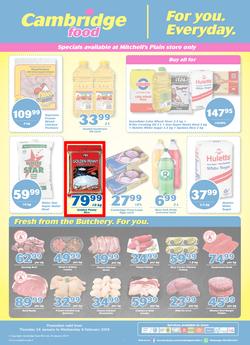 Cambridge Food Mitchells Plain : January Month End (24 Jan - 6 Feb 2019), page 1