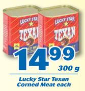 Lucky Star Texan Corned Meat 300g-Each