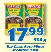 Top Class Soya Mince 500g-Each