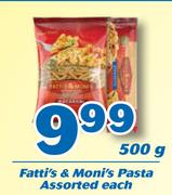 Fatti's & Moni's Pasta 500g-Each