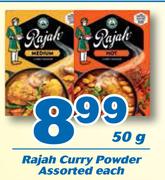 Rajah Curry Powder 50g-Each