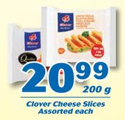 Clover Cheese Slices 200g-Each